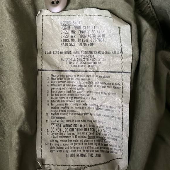 Army jacket - Picture 2 of 2